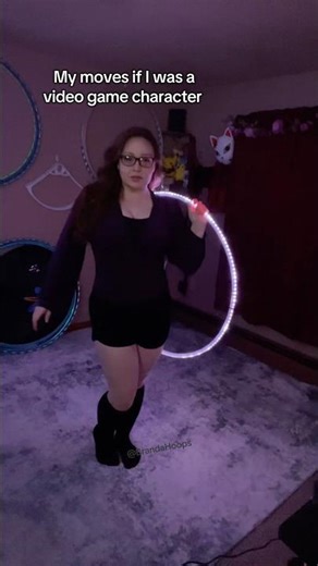 Hula hoop video game move set Part 1!!! BrandaHoops