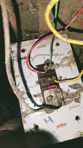 Switch socket connection ❗ power board connection #trending #tech #electric