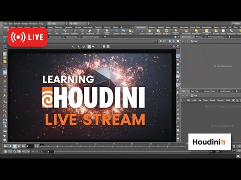 Chill & Learn Houdini: Just Messing Around with Nodes #houdini