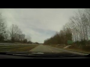 Driving Time Lapse - Greensboro to Eden NC in under 2 Minutes