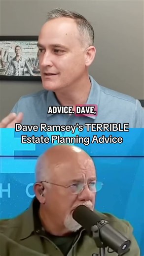Dave Ramsey says in this clip that you don’t need a trust as an estate planning tool unless you have