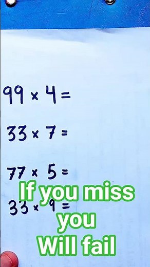 Best and easy trick to solve math problem #easytrick #maths