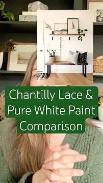 Sherwin Williams Pure White vs Chantilly Lace: The Difference