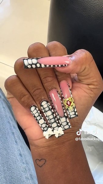 Croc print 😍😩i love them @Gavern #fabbi #fyp #crocprintnails