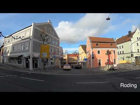 D: Roding. Oberpfalz. Eindrücke aus der Stadtmitte. Januar 2023