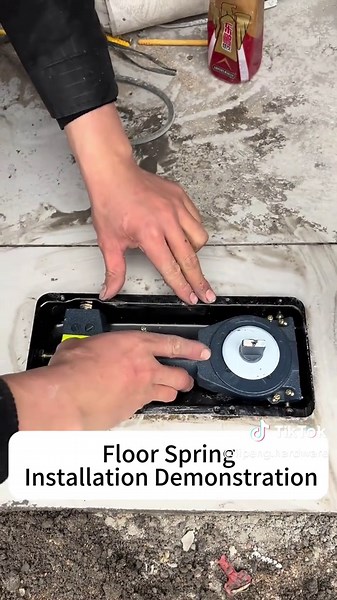 Floor Spring Installation Guide for Glass Doors