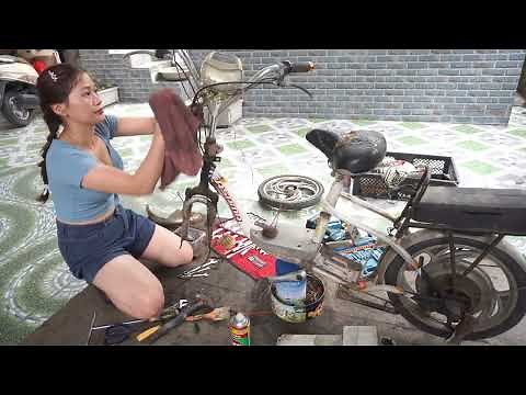 Time-lapse video: Techniques to repair and restore electric and gasoline engines to help people.