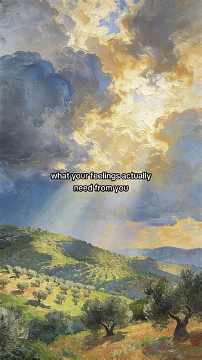 Heal thyself, what your feelings actually need from you