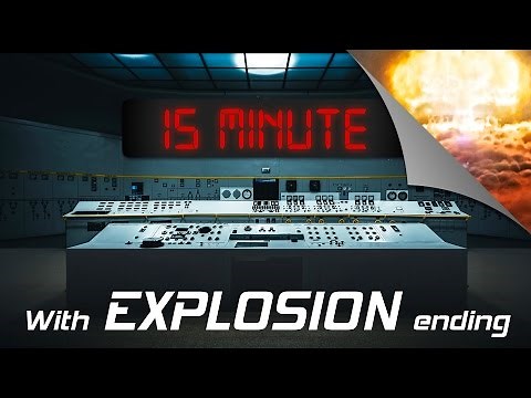 15 min Exploding Missile Digital Countdown Timer