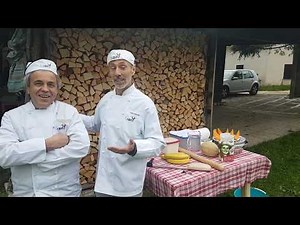 Making Ice Cream the Old Fashioned Way with a Traditional Italian Gelato Recipe