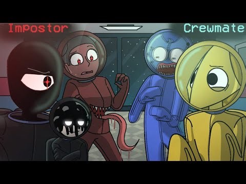 imposter on ship ( multiverse games in among us ) series animation // vs imposter
