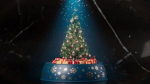 Christmas Tree On Snow Globe Turning Stock Footage Video (100% Royalty-free) 1106898809 | Shutterstock