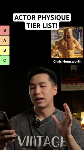 Actor Physique Tier List (Berdasarkan aesthethic bukan size) #muscle #fit #muscular #actor #tierlist