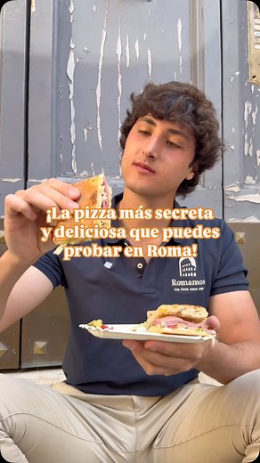 Riki Andriola | Tour en descapotable por Roma | Local experience on Instagram: "⬇️ La pizza romana más crujiente y deliciosa de Roma… ¡y casi nadie la conoce: 📍 En pleno corazón del Ghetto Judío, en Via Arenula 50, se esconde un pequeño local que guarda un tesoro: una pizza blanca rellena con ingredientes de primera calidad y un sabor que sorprende desde el primer bocado! 🥪 Masa crujiente por fuera, suave por dentro, rellena con una combinación perfecta de sabores frescos y bien equilibrados, 