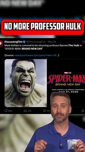 187K views · 2.7K reactions | NO MORE PROFESSOR HULK?? . . . #spiderman #SpiderMan4 #spidermanbrandnewday #hulk #theincrediblehulk #marvel #mcu | ScreenCrush | Facebook