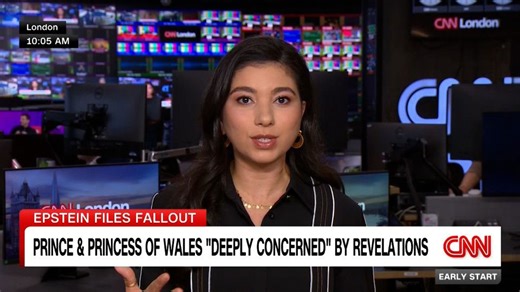 Prince William and Kate ‘deeply concerned’ by Epstein revelations