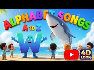 Alphabet Songs A to Z | Learn Letter (A to Z) | 4D Phonics Song for Kids
