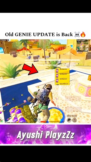 🔥Old GENIE UPDATE is Back | Giant Boss? | All Features Explain #bgmi #pubgmobile #viralboy