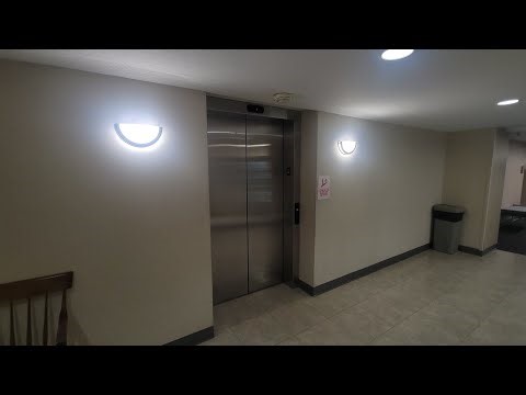 Bathroom Elevator Shafts: Scenic Schindler HT Hydraulic Elevator @ 520 Franklin Ave, Garden City, NY