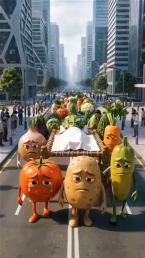 😭 Heart Touching Story 💔 | Sad Spinach Funeral Story 🥀 | AI 3D Animation Cartoon Story 😢 | Emotional