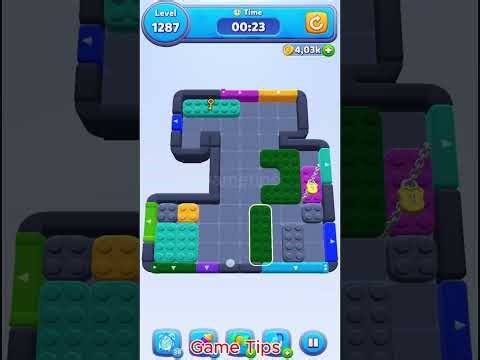 Color Block Jam level 1287 Solution Walkthroug