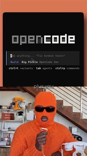 OpenCode launches free open-source full-stack coding with top #opencode #freecoding #aicodingtools