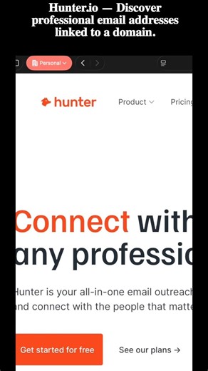 What is Hunter.io? Email OSINT Tool #CyberCavin #VinodAhirwar