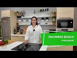 Encimera Bosch con extractor integrado PVS611B16E | Milar