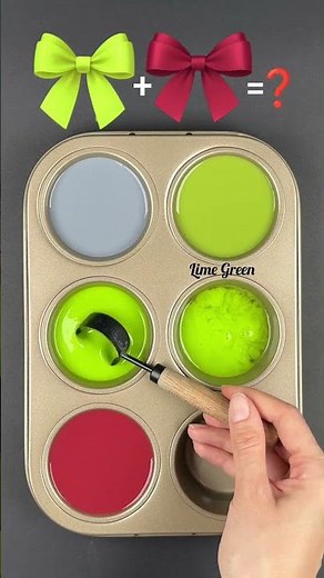 "Mixing Cool Gray Blue, Neon Lime Green & Crimson Red – Stunning Color Combos!" #colorpalette