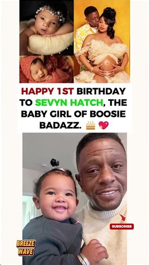 Sevyn Turns 1 🎂💖#shorts #BoosieBadazz #birthday