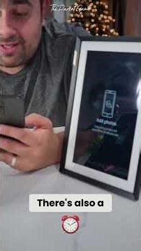 Automatic Photo Frame: Smart Sensor Setup & Features