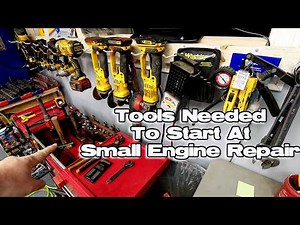 Identifying The Proper Tools You Will Need To Succeed When Starting A Small Engine Repair Business