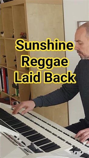 Sunshine Reggae Laid Back #80s #evergreenhits #hit #summertime Wersi OAX Sonic Orgel Drawbars