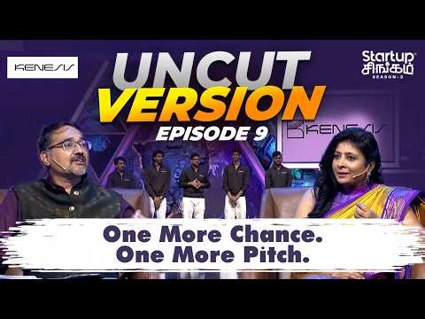 Kenesis Full Startup Pitch | AI Video Analytics Uncut Investor Pitch | Startup Singam Season 2