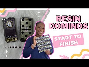 Custom Photo Dominos | Epoxy Resin Thorough Tutorial | Inkjet Printer Photo Dominos