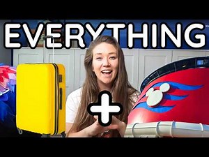 How to Pack for a DISNEY CRUISE | FULL DISNEY CRUISE LINE PACKING GUIDE for FAMILIES + Little Kids