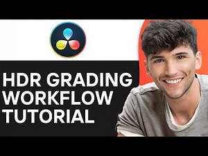 HDR Grading Workflow in DaVinci Resolve 19 (2024)