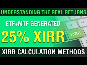 Generated 25% XIRR with ETFs 🚀 : ETF + MTF Strategy XIRR Calculation