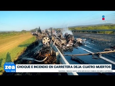 Choque en la carretera Ciudad Victoria-Tampico deja a cuatro personas sin vida | Francisco Zea