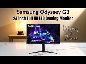 Samsung LED Monitor | Odyssey G3 24 Inch