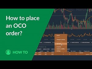 How to place an OCO order in Quantower (Rithmic and CQG)
