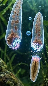 Reproduction in Planaria 🧬 | Asexual Reproduction by Regeneration | Biology 3D Animation#Planaria#ai