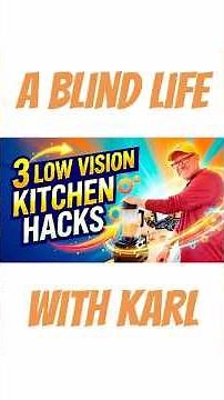 A Blind Life: 3 Easy Low Vision Kitchen Hacks to Make Cooking More Fun
