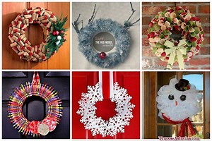 ▷ 31 Coronas de Navidad originales【 Instrucciones】| Trucos y Astucias