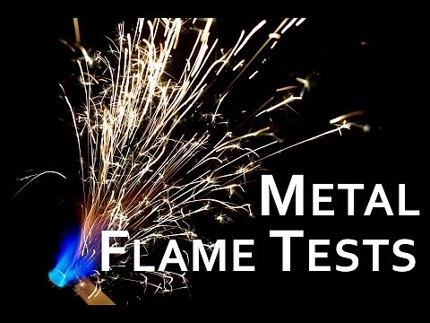 Flame and Flammability (Spark) tests of Metal Powders
