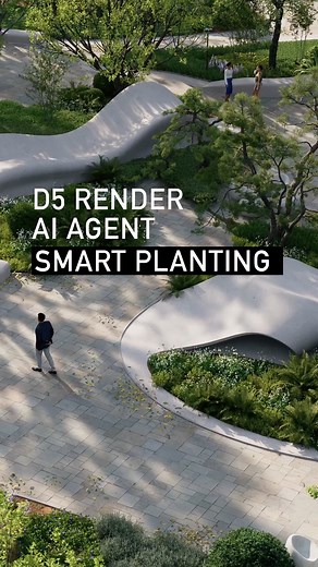49K views · 681 reactions | Giveaway time for all my followers!  Just comment ‘D5’ below, and I’ll send you a one-month Pro code for D5 Render! @d5renderofficial #d5 #landscapearchitect #landscaperendering #architecturerender #archviz #architecturerendering #plantingdesign #giveaway | Land.Space Architecture | Facebook