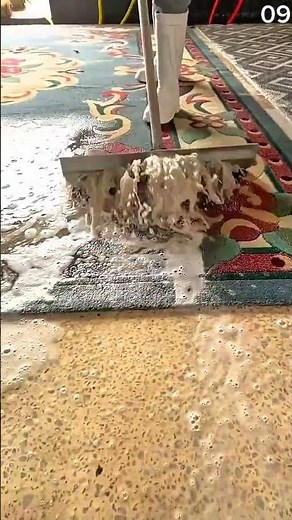 Carpet cleaning techniques using manual tools