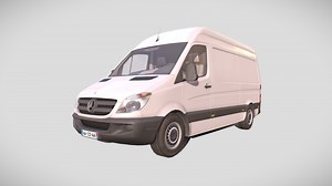 Mercedes Benz Sprinter 2006 - Download Free 3D model by Max (@Max-7215)