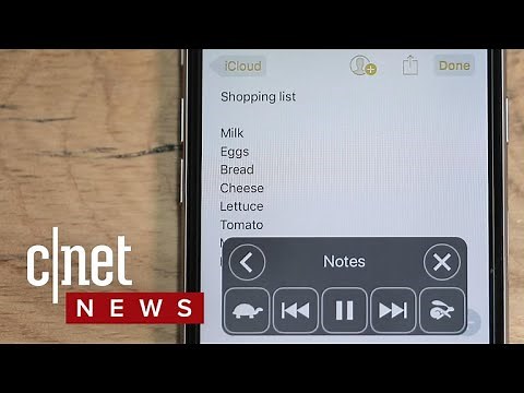 Make Your Phone Read to You