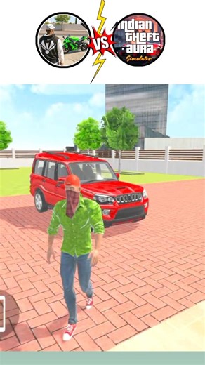SCORPIO CAR SPAWN BLAST 😎 | In indian gt5 bikes 3d vs indian theft auto | #shorts #challenge #viral